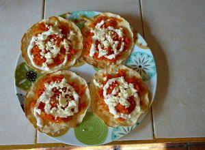 Una foto de Tinga vegetariana