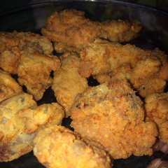 รูปของ Ayam karage homemade #SiapRamadan #antiribet