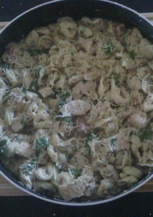 A picture of CHICKEN BACON CHEESE TORTELLINI.