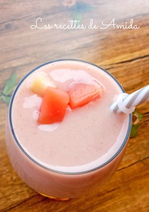 A picture of Baobab Milk Cocktail.