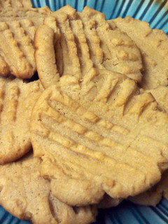 A picture of Delicious Peanut Butter Cookies (Egg Free).