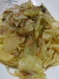 Easy Pasta with Cabbage and Tuna