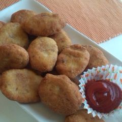 A picture of Easy and Inexpensive Tuna Mayo Flavored Okara Nuggets.