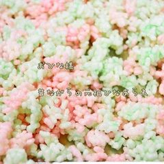 A picture of Rice Puffs Made from Leftover Rice for Doll Festival.