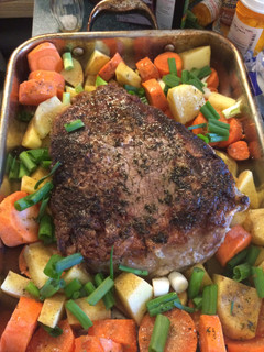 A picture of Christmas Beef Roast.