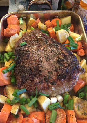 A picture of Christmas Beef Roast.