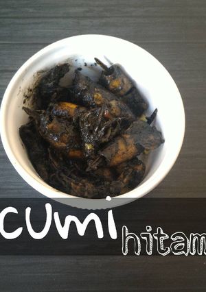 Foto resep Cumi hitam