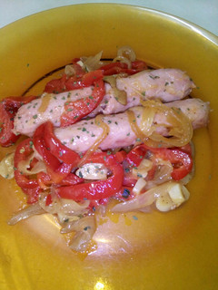 Una foto de Longaniza con pimiento rojo