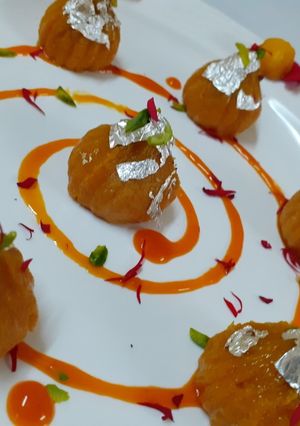 A picture of Mango modak.