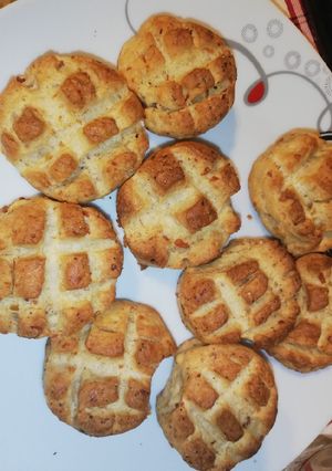 Tepertős pogácsa recept fotója