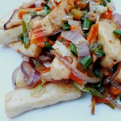 A picture of Sweet and sour Yam😄.