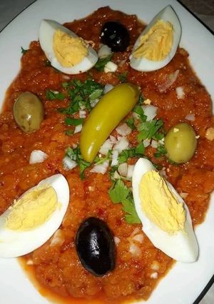 صورة لوصفة سلاطة امك حورية