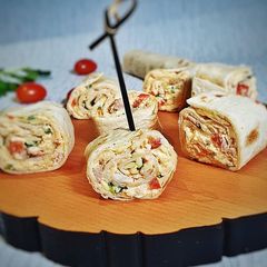 A picture of Pinwheel Chicken Tortilla.