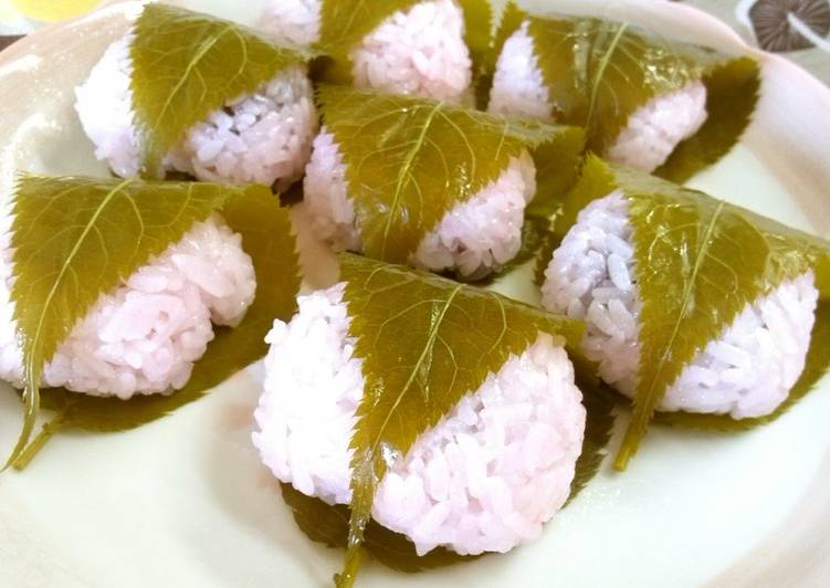 Simple Way to Prepare Super Quick Homemade Sakura Mochi