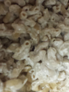 A picture of 3 step easy mac and cheese.