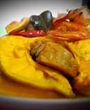 Caldereta de Pescado con fusión Asiática
