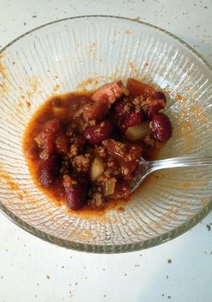 A picture of Nicole's World Famous Chili.