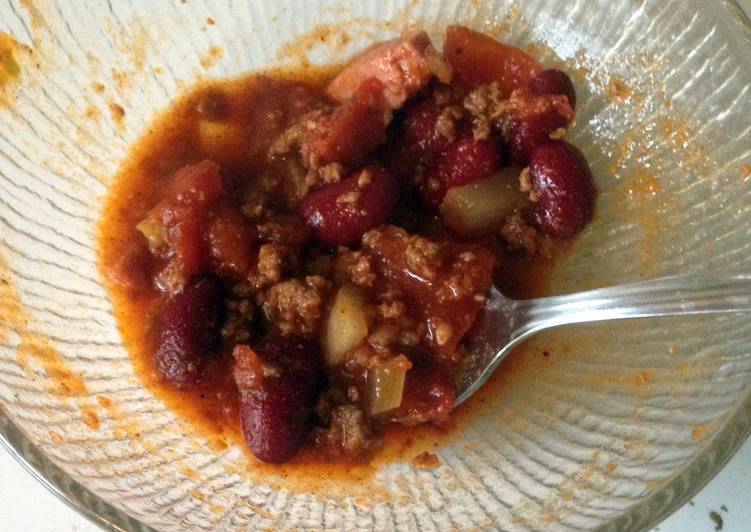 Steps to Make Quick Nicole&#39;s World Famous Chili