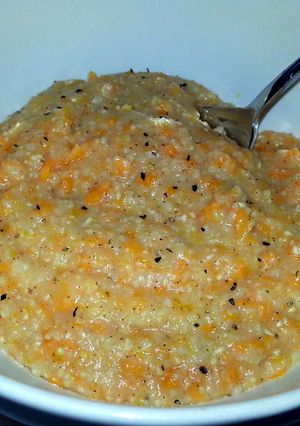 A picture of Sweet Potato Grits.