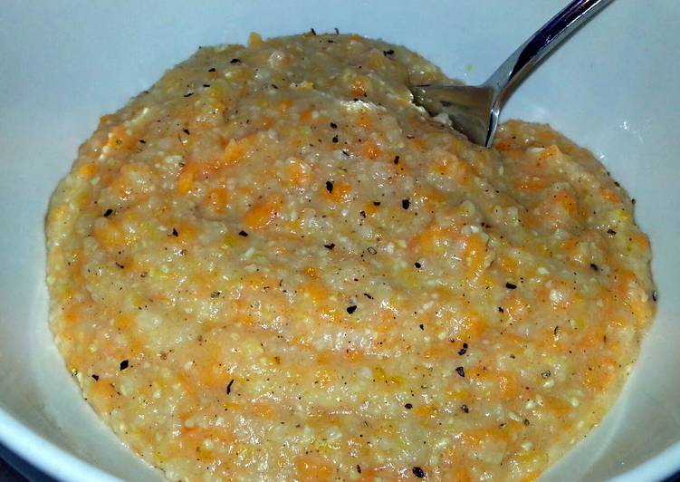 Steps to Make Homemade Sweet Potato Grits