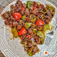 A picture of Soya manchurian.