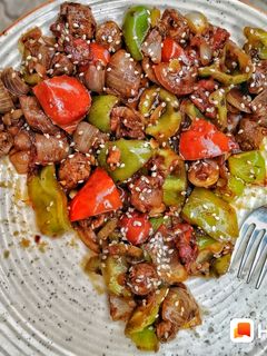 A picture of Soya manchurian.