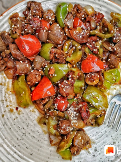 A picture of Soya manchurian.