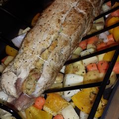 A picture of Easy Stuffed Pork Tenderloin.