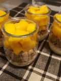 Postre yogurt - mango