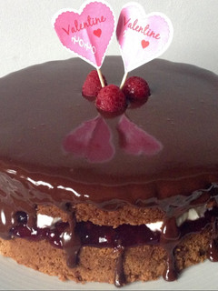 Una foto de Tarta "Sé mi Valentín"