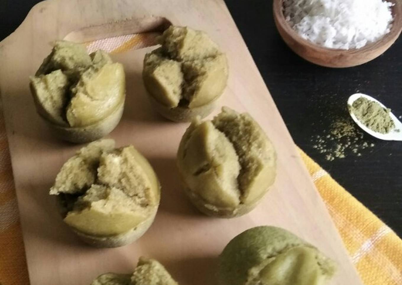 Kue Mangkok Greentea