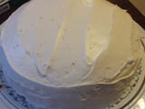 Blood orange carrot cake