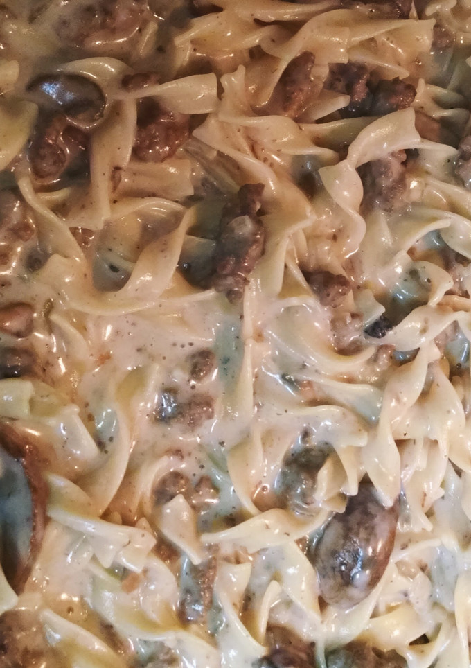 A picture of Easy Beef Stroganoff.