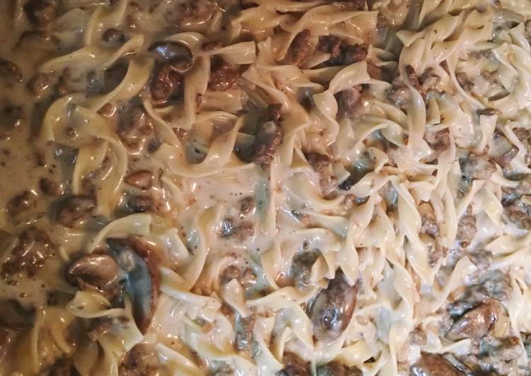 Recipe of Any-night-of-the-week Easy Beef Stroganoff