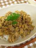 Easy Ground Pork Soboro in 5 Minutes