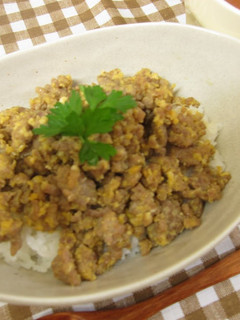 A picture of Easy Ground Pork Soboro in 5 Minutes.