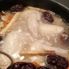 A picture of Super Simple & Authentic Chicken Ginseng Soup.