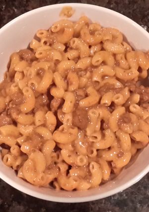 A picture of Spicy Chili Mac.