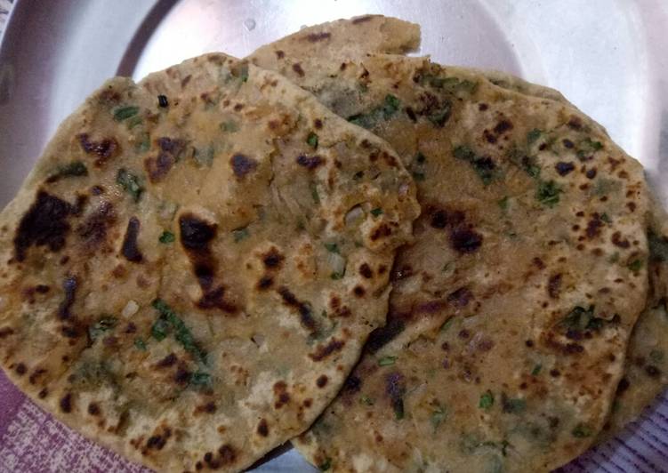 Steps to Make Homemade Palak Paratha