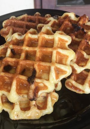 Foto resep Belgian waffle 🧇