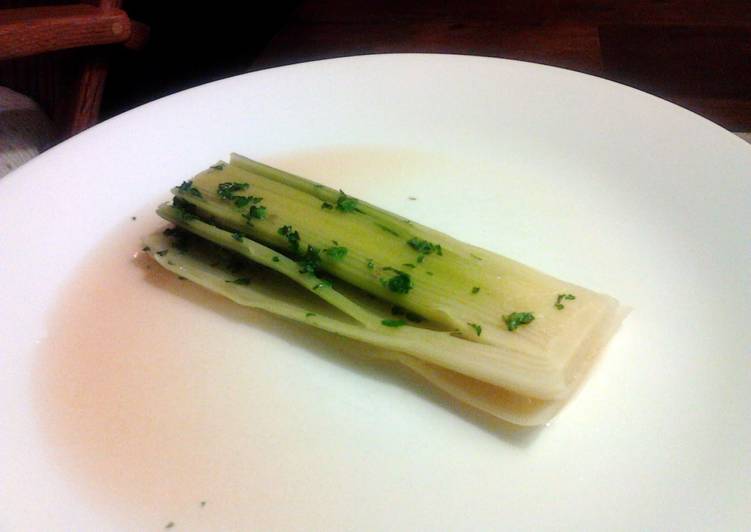 Easiest Way to Make Homemade Braised leeks