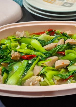 Foto resep Tumis Pakcoy Bakso