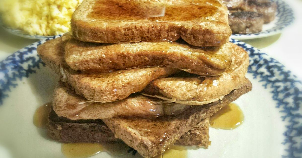 Double Coated Cinnamon French Toast Recipe By Julie T.