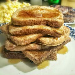 A picture of Double Coated Cinnamon French Toast.