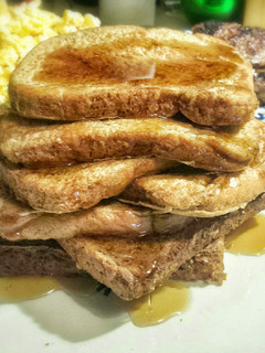 A picture of Double Coated Cinnamon French Toast.