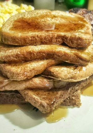 A picture of Double Coated Cinnamon French Toast.