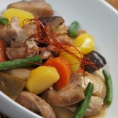 A picture of Chinese-Style Simmered Dish With Star Anise and Ginger.