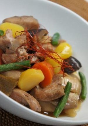A picture of Chinese-Style Simmered Dish With Star Anise and Ginger.