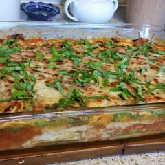 A picture of Zucchini lasagna.