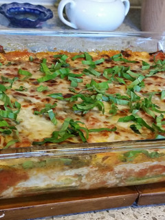 A picture of Zucchini lasagna.